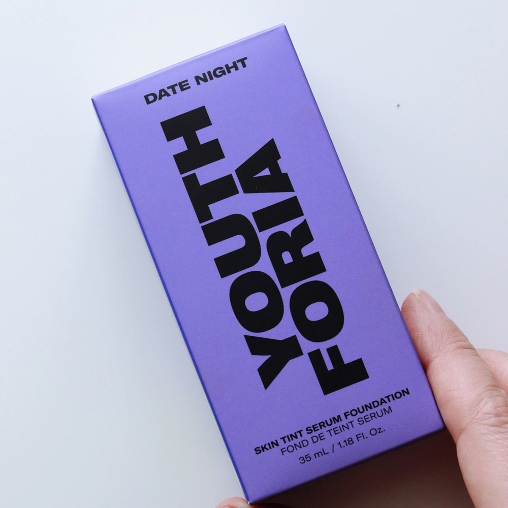 Youthforia Date Night Skin Tint Serum Foundation In The Shade Fair